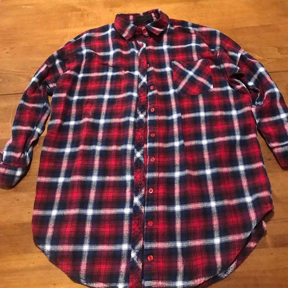 Plaid Button Down